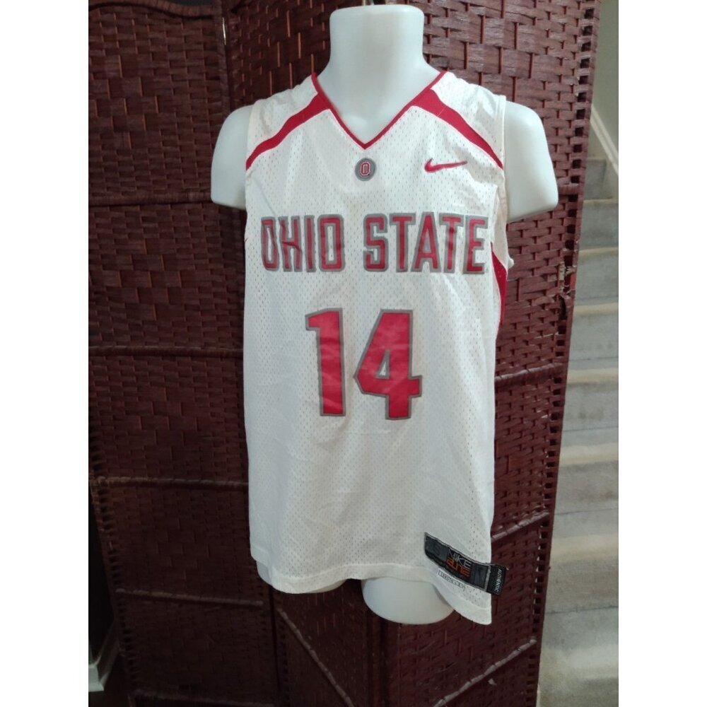 Nike Team Elite Ohio State Buckeyes Basketball Jersey men's Small
